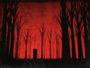 Graveyard in the Red Woods Halloween Spooky How to Write a Halloween Poem